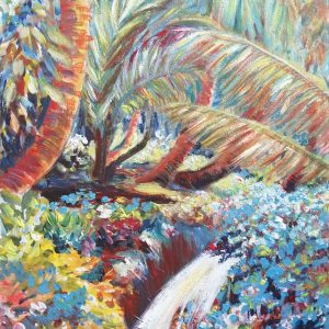 Unframed - Tropical Forest - pastel