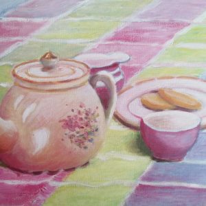 Unframed - picnic - watercolour