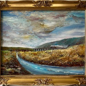 Framed - Ribblehead Viaduct - Oil Painting